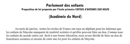 Proposition de loi L.Cayeux